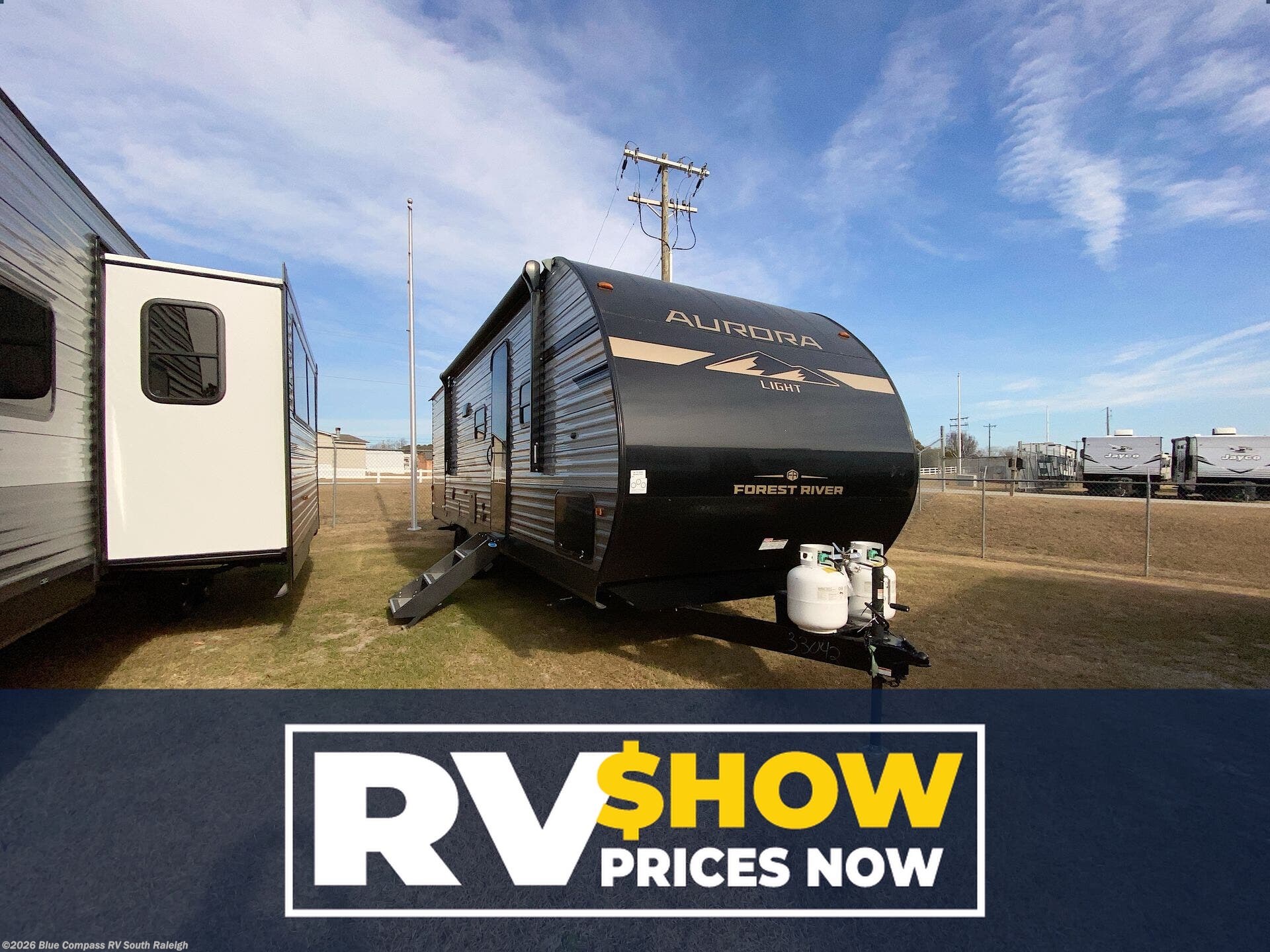 Used 2025 Forest River Aurora Light 26BHS available in Benson, North Carolina