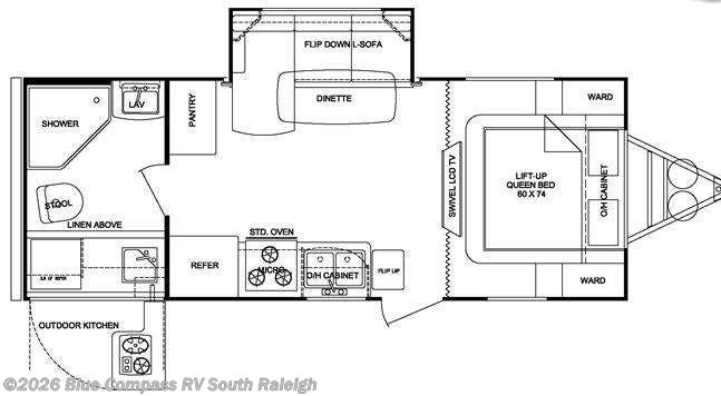 Used 2012 Cruiser RV Fun Finder X X-215 WSK available in Benson, North Carolina