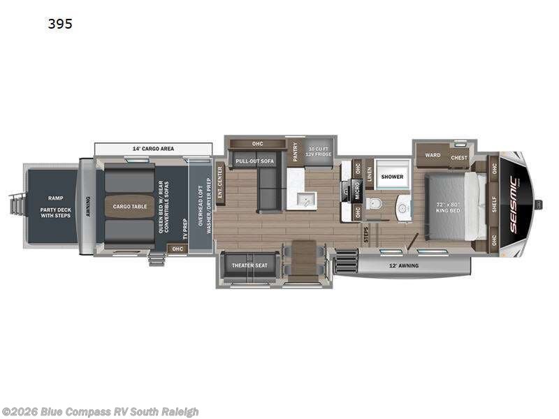 Used 2023 Jayco Seismic 395 available in Benson, North Carolina