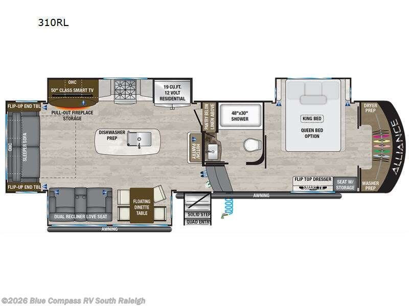 Used 2023 Alliance RV Paradigm 310RL available in Benson, North Carolina