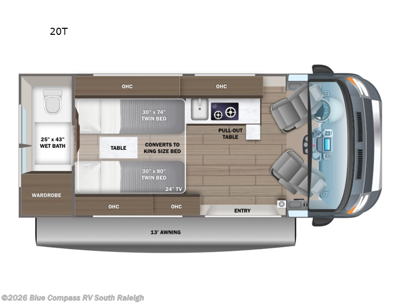 Used 2025 Entegra Coach Ethos 20T available in Benson, North Carolina