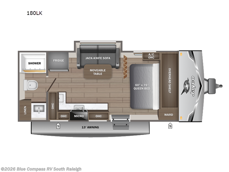 New 2026 Jayco Jay Flight SLX 180LK available in Benson, North Carolina