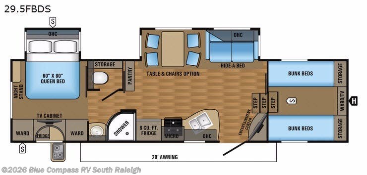 Used 2017 Jayco Eagle HT 29.5FBDS available in Benson, North Carolina