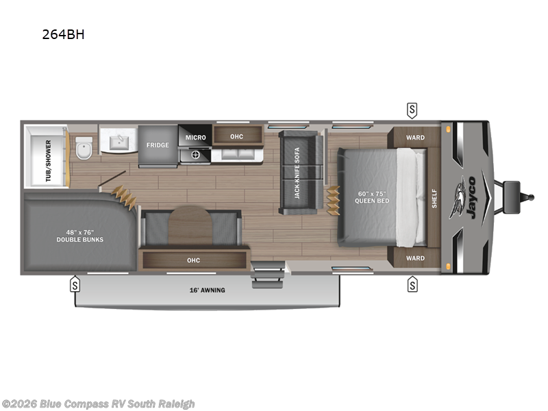 Used 2023 Jayco Jay Flight 264BH available in Benson, North Carolina