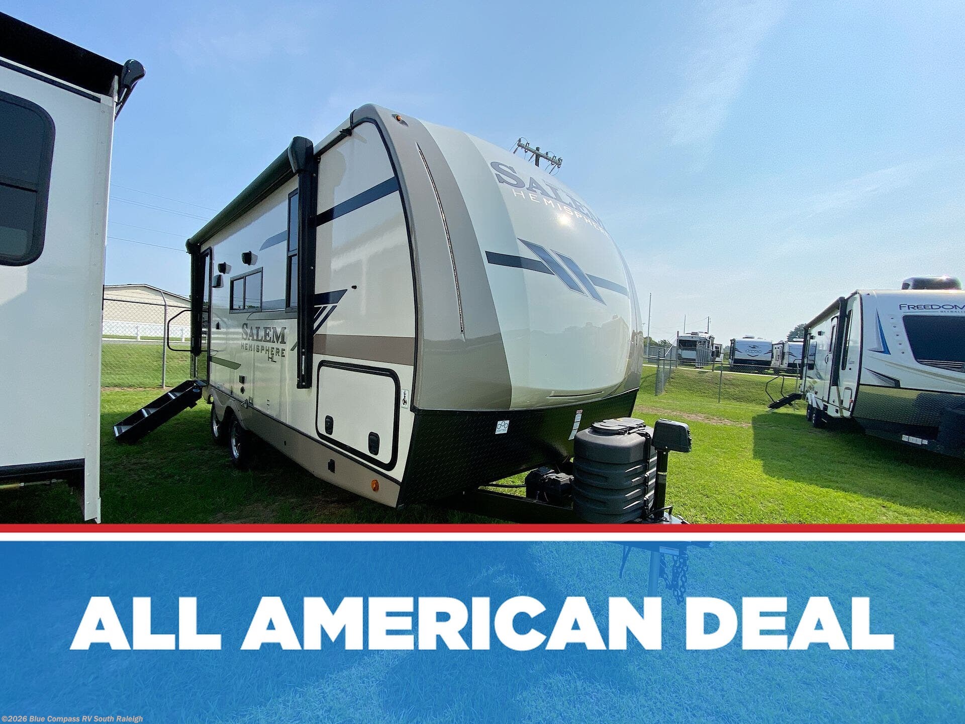 Used 2024 Forest River Salem Hemisphere Hyper-Lyte 19RBHL available in Benson, North Carolina