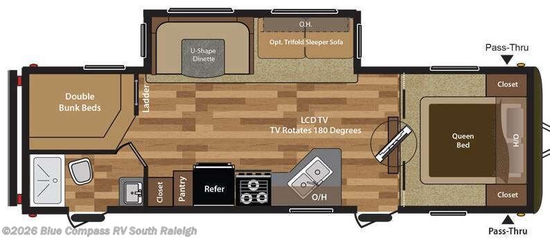 Used 2013 Keystone Hideout 28BHS available in Benson, North Carolina
