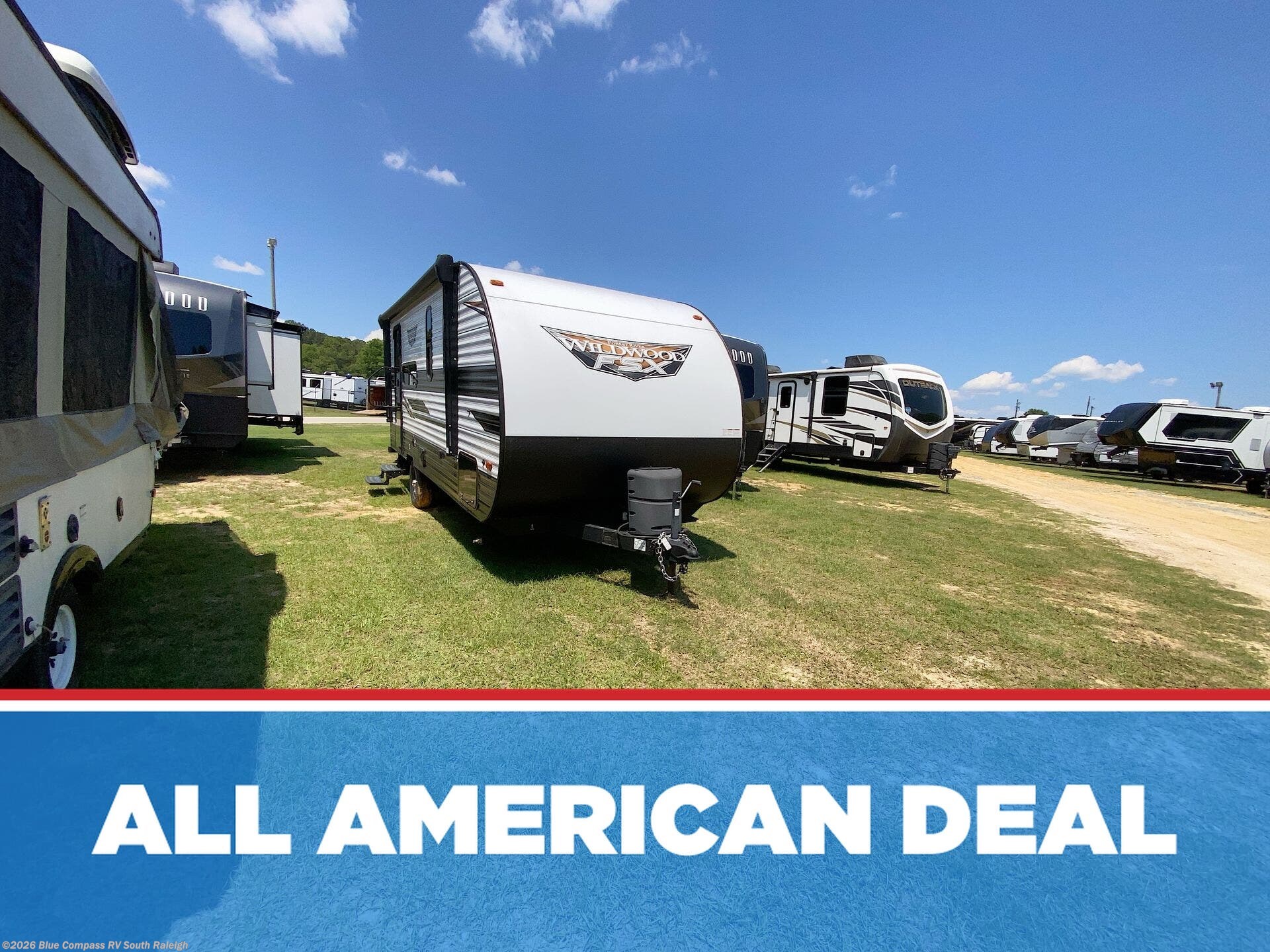 Used 2024 Forest River Wildwood FSX 169RDSK available in Benson, North Carolina