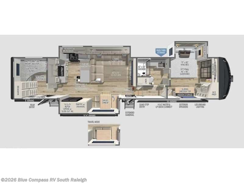 New 2027 Brinkley RV Model Z 3510 available in Benson, North Carolina