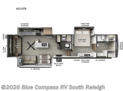 New 2027 Forest River Rockwood Signature 401SFB available in Benson, North Carolina