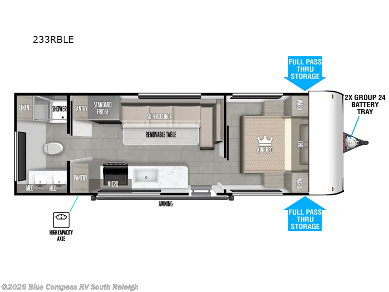 Used 2025 Forest River Salem FSX 233RBLE available in Benson, North Carolina