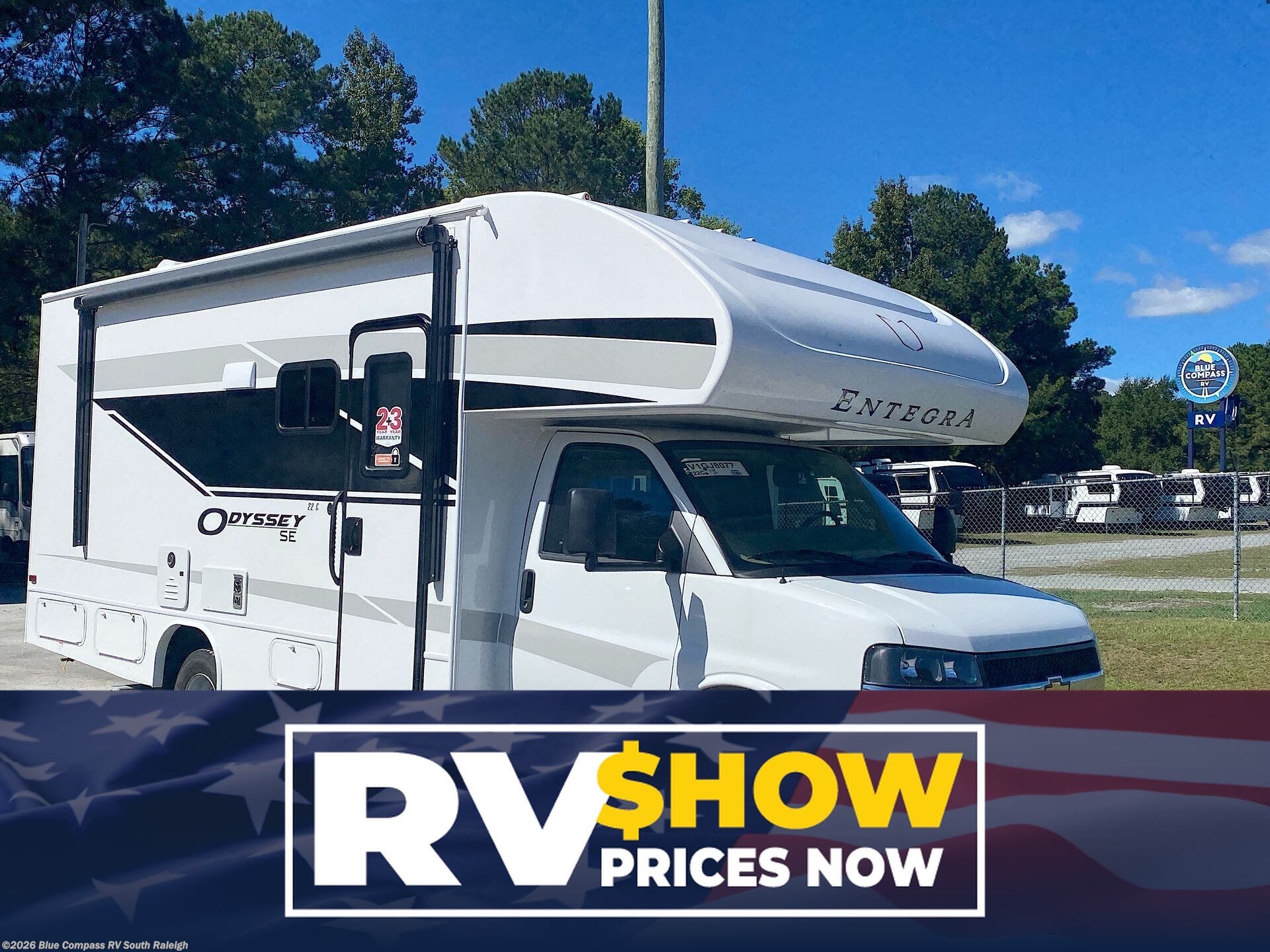 New 2027 Entegra Coach Odyssey SE 22C available in Benson, North Carolina