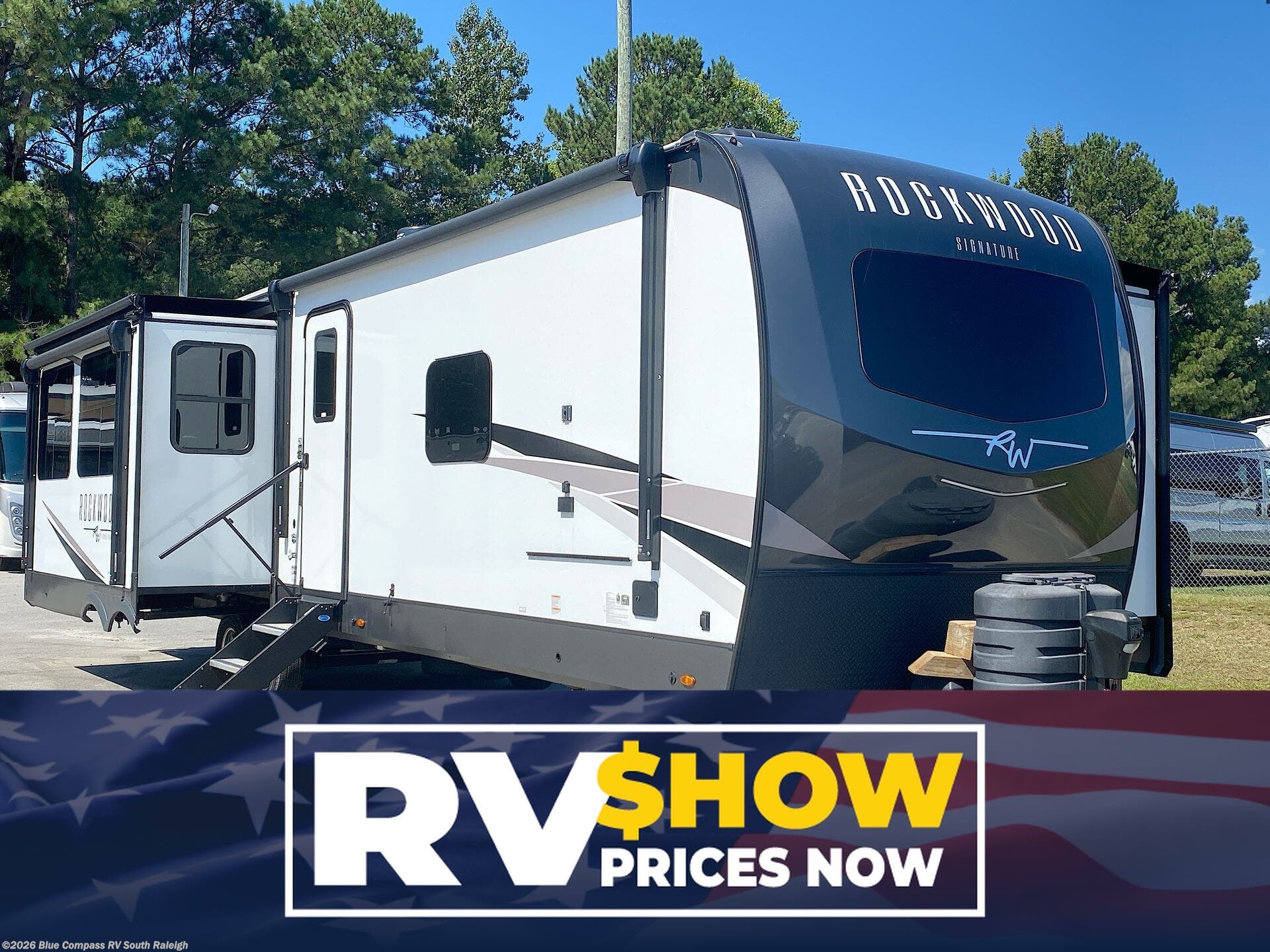 Used 2025  Forest River Rockwood Signature 8337RL by Forest River from Blue Compass RV South Raleigh in Benson, NC