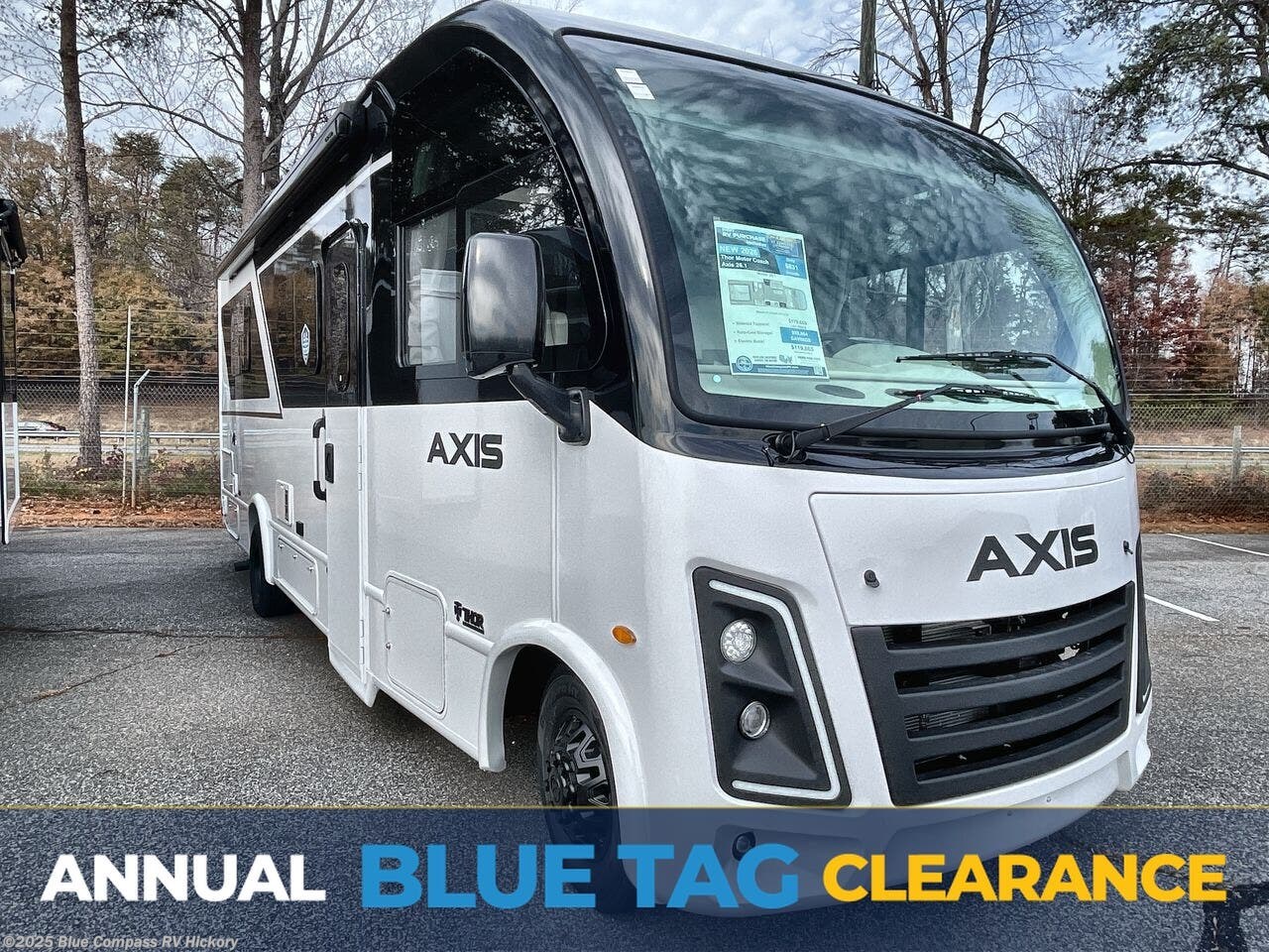 New 2026 Thor Motor Coach Axis 26.1 available in Claremont, North Carolina