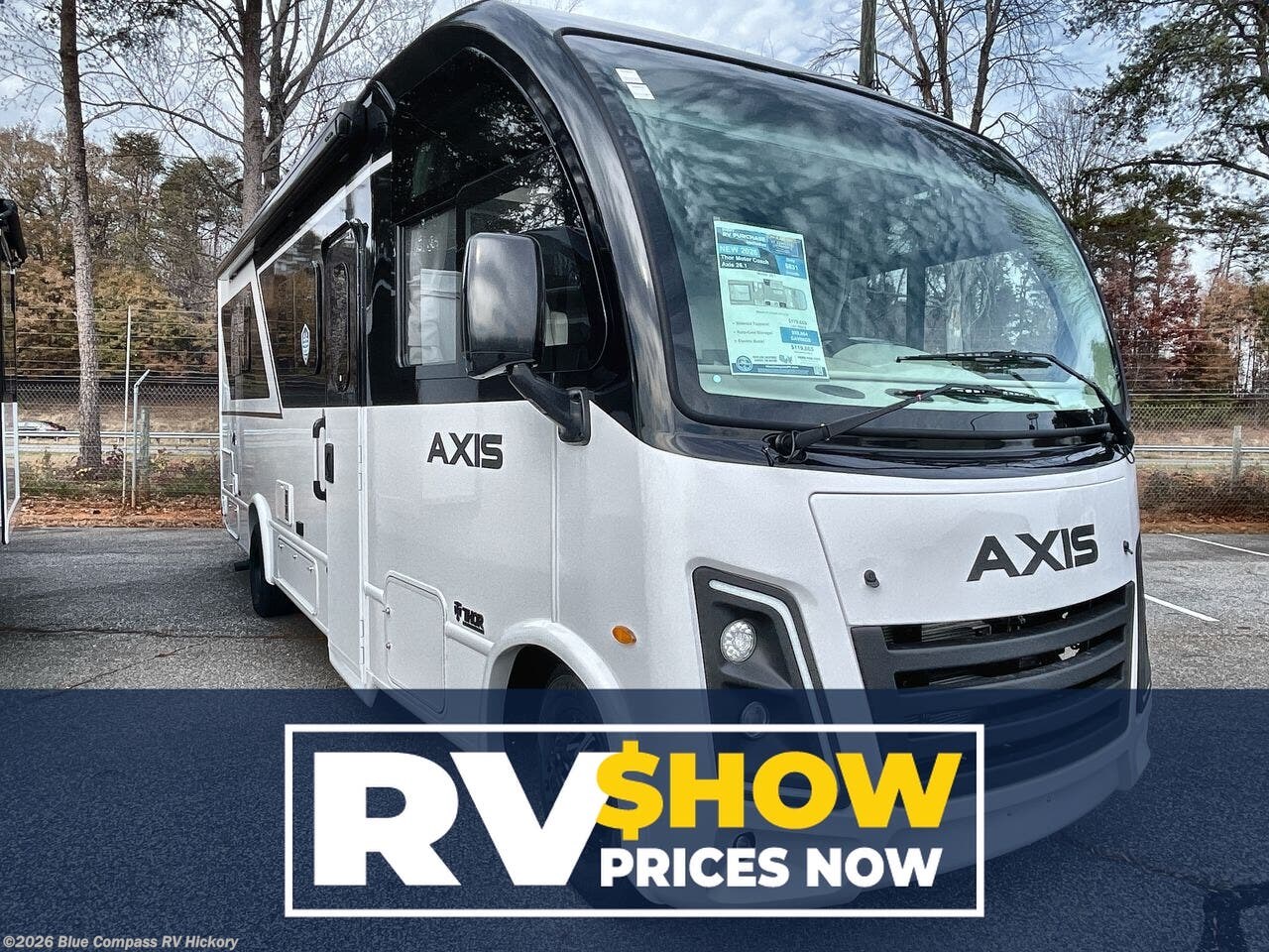New 2026 Thor Motor Coach Axis 26.1 available in Claremont, North Carolina
