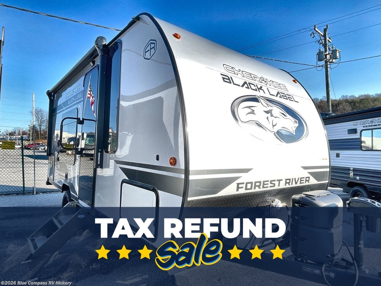 New 2026 Forest River Cherokee Wolf Pup Black Label 16FQWBL available in Claremont, North Carolina