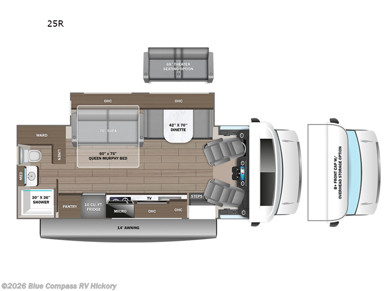 New 2026 Entegra Coach Qwest 25R available in Claremont, North Carolina