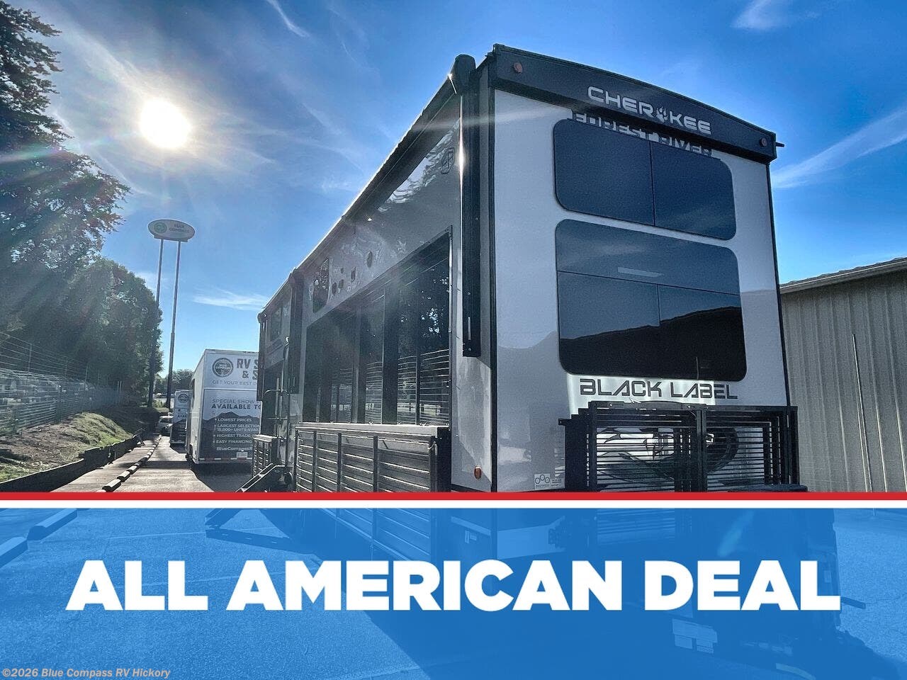 New 2026 Forest River Cherokee Timberwolf Black Label 27MDKBL available in Claremont, North Carolina