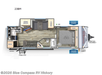 Used 2025 Forest River Campsite Reserve 23BM available in Claremont, North Carolina