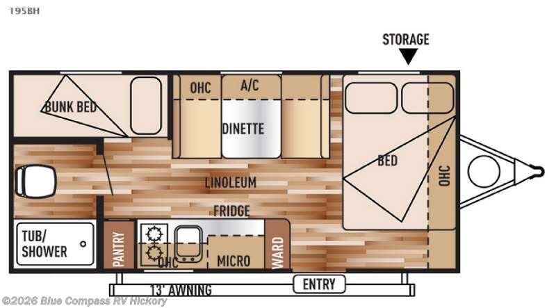 Used 2015 Forest River Wildwood X Lite FS 195BH available in Claremont, North Carolina