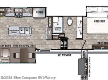 Used 2020 Forest River Cedar Creek Hathaway Edition 34IK available in Claremont, North Carolina