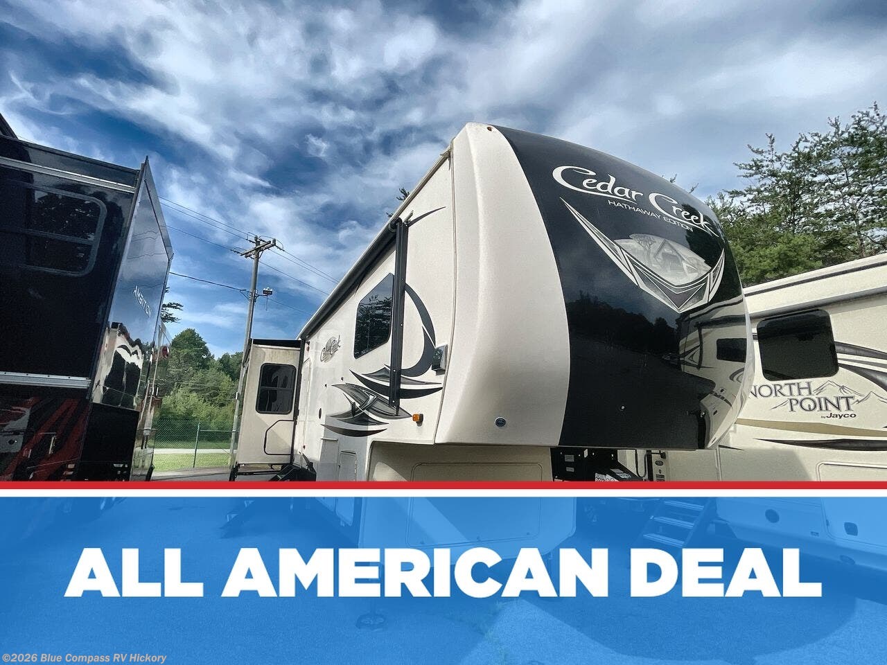 Used 2020 Forest River Cedar Creek Hathaway Edition 34IK available in Claremont, North Carolina