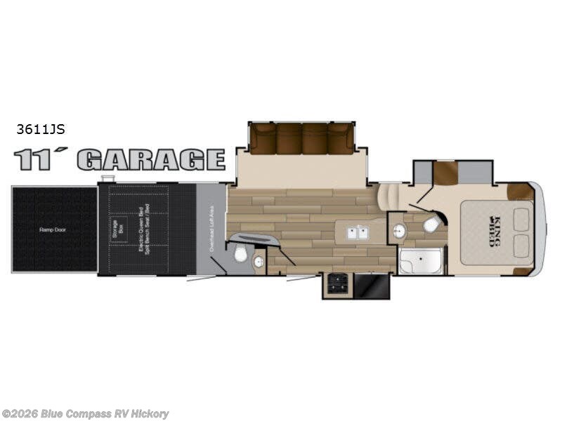 Used 2017 Heartland Cyclone 3611JS available in Claremont, North Carolina
