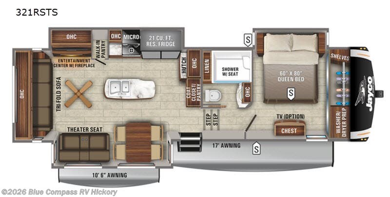 Used 2021 Jayco Eagle 321RSTS available in Claremont, North Carolina