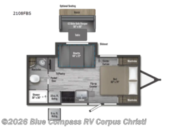 Used 2024 Winnebago Micro Minnie 2108FBS available in Corpus Christi, Texas