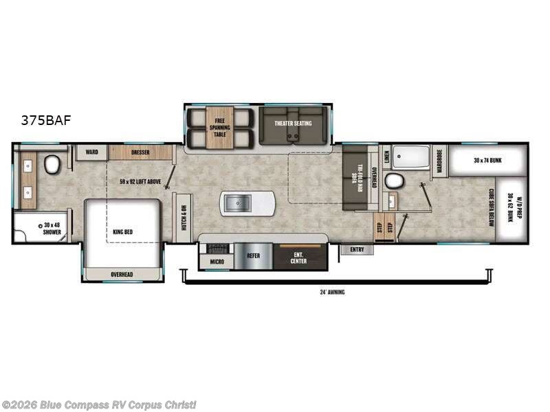 New 2027 Coachmen Chaparral 375BAF available in Corpus Christi, Texas
