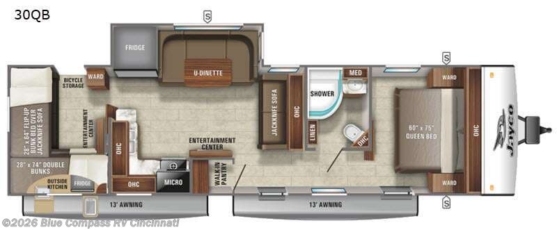Used 2021 Jayco Jay Feather 30QB available in Cincinnati, Ohio