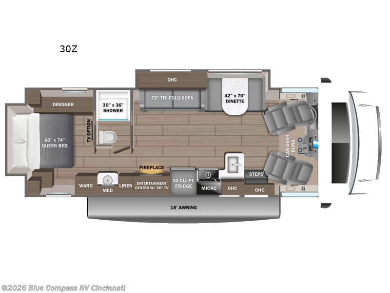 New 2026 Jayco Greyhawk 30Z available in Cincinnati, Ohio