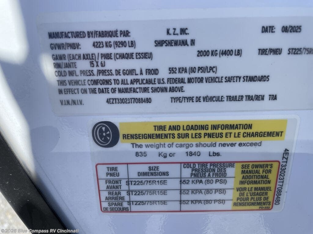 New 2026 Venture RV Stratus SR302VBH available in Cincinnati, Ohio