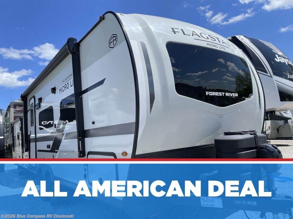 New 2026 Forest River Flagstaff Micro Lite 21FBRS available in Cincinnati, Ohio