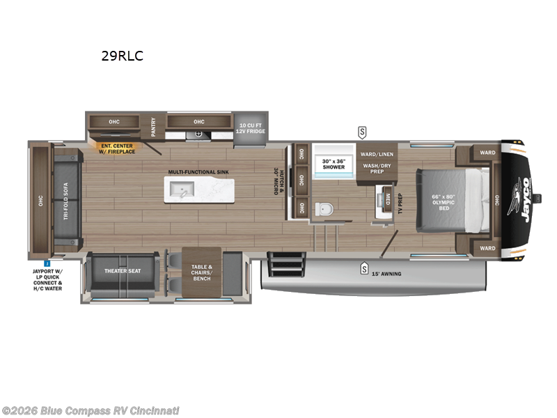 New 2026 Jayco Eagle HT 29RLC available in Cincinnati, Ohio