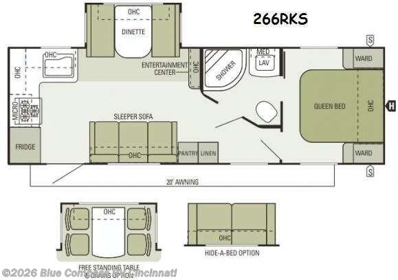 Used 2014 Starcraft Autumn Ridge 266RKS available in Cincinnati, Ohio