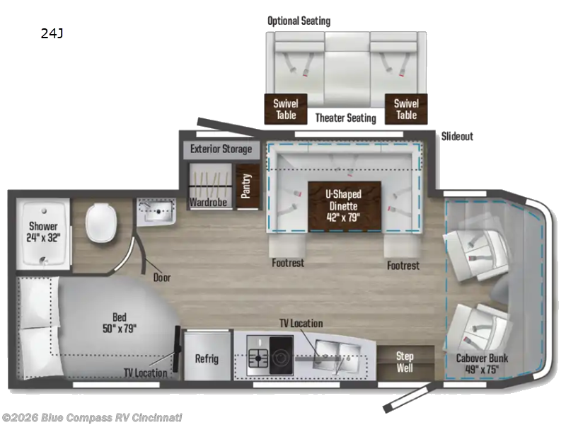 Used 2025 Winnebago View 24J available in Cincinnati, Ohio