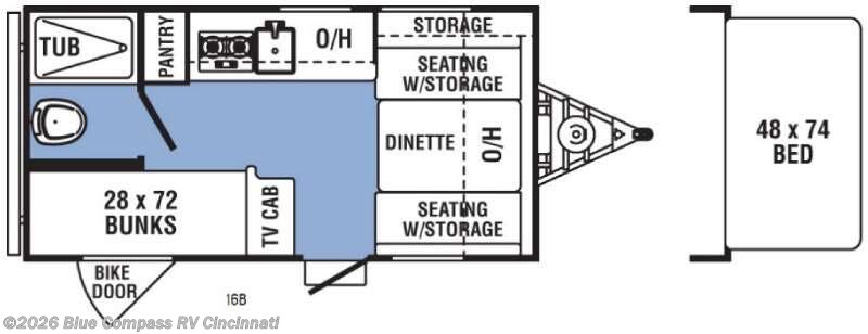Used 2017 Coachmen Clipper Ultra-Lite 16B available in Cincinnati, Ohio