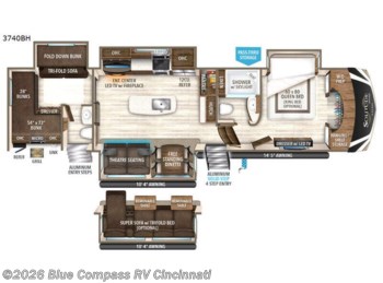 Used 2019 Grand Design Solitude S-Class 3740BH available in Cincinnati, Ohio