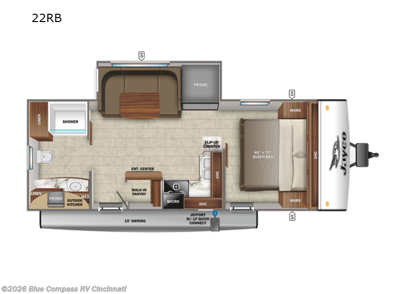 Used 2022 Jayco Jay Feather 22RB available in Cincinnati, Ohio