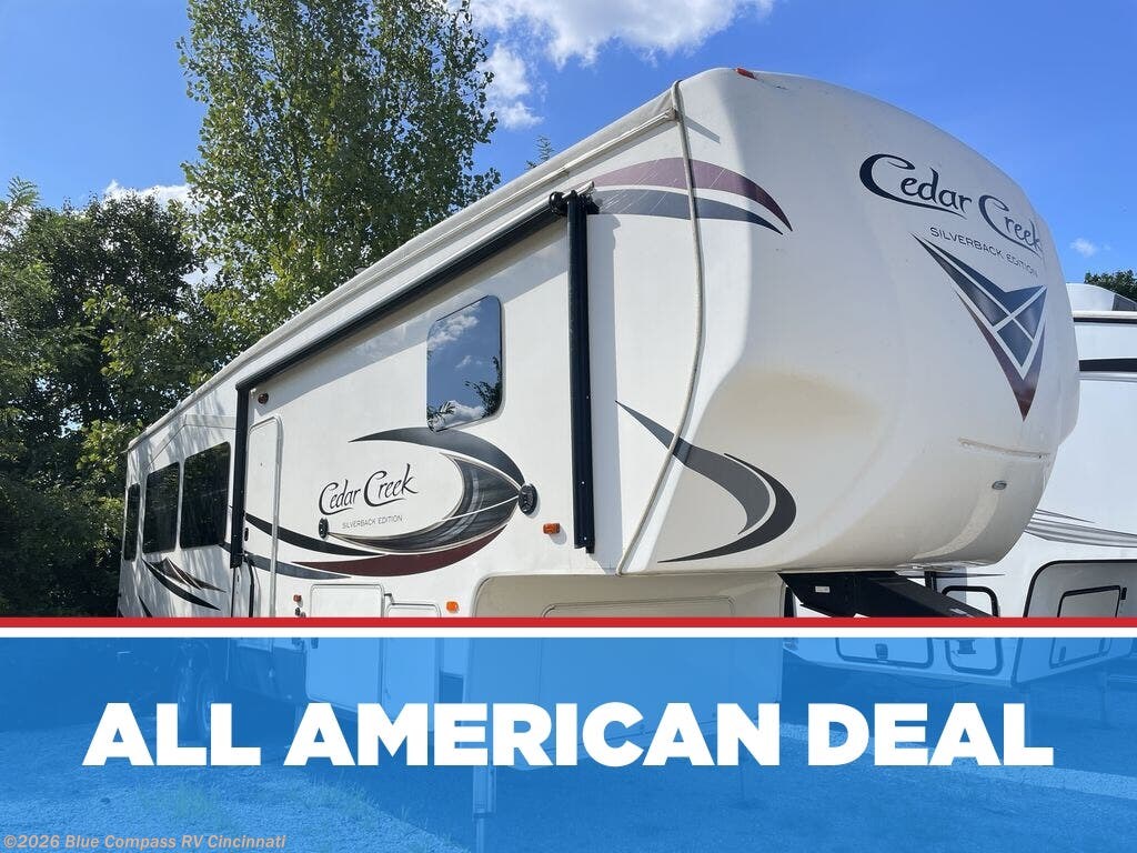 Used 2018 Forest River Cedar Creek 331K available in Cincinnati, Ohio