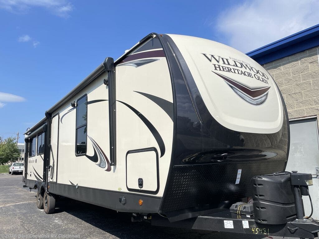Used 2021 Forest River Wildwood Heritage Glen 308RL available in Cincinnati, Ohio