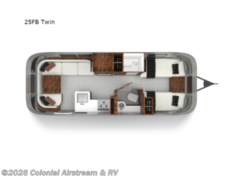 New 2026 Airstream Globetrotter 25FBT Twin available in Millstone Township, New Jersey