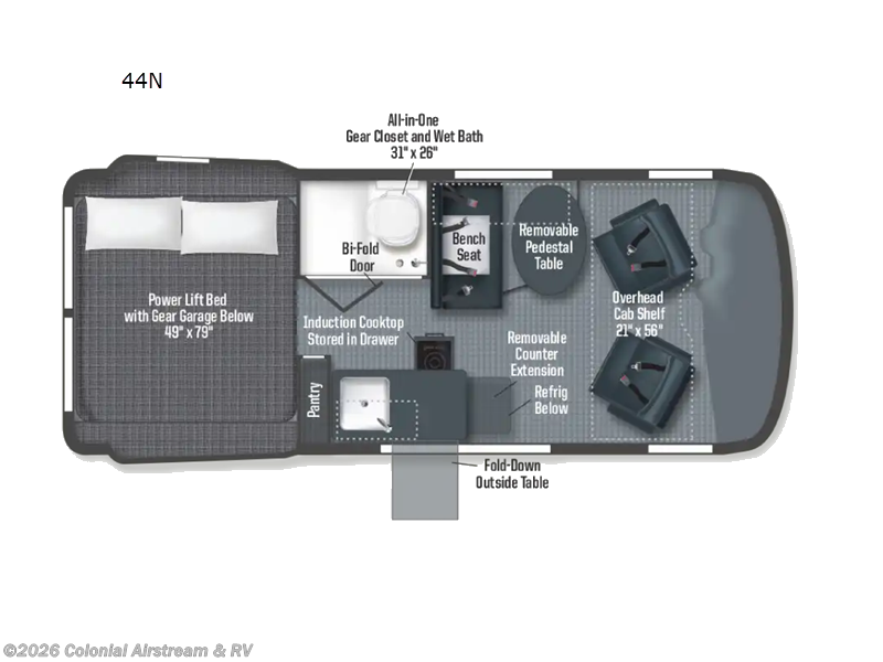 New 2027 Winnebago Revel Sport 44N available in Millstone Township, New Jersey