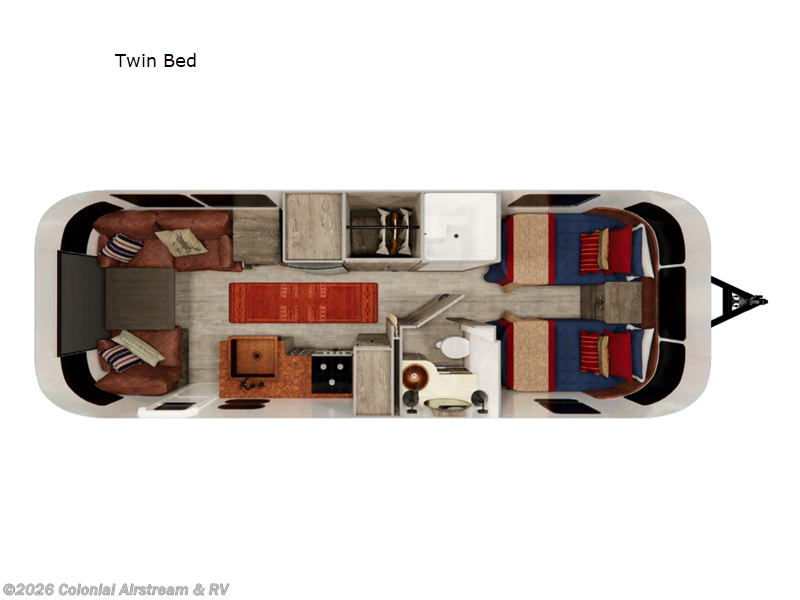 New 2027 Airstream  Stetson + 6666 Special Edition 27FBT Twin Hatch available in Millstone Township, New Jersey