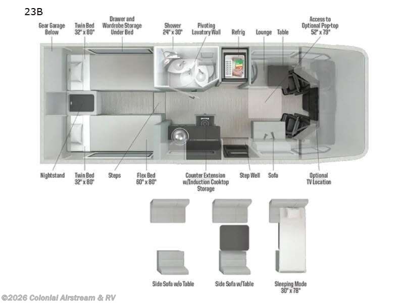 New 2027 Winnebago Ekko Sprinter 23B available in Millstone Township, New Jersey