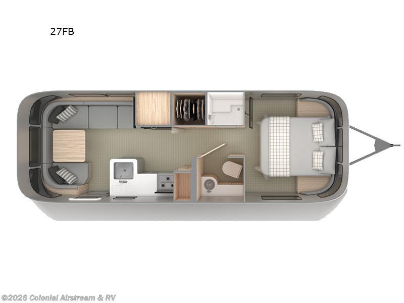 New 2027 Airstream Globetrotter 27FBQ Queen available in Millstone Township, New Jersey
