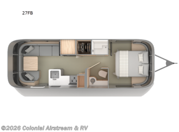New 2027 Airstream Globetrotter 27FBQ Queen available in Millstone Township, New Jersey