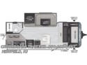 2022 Keystone Passport SL Series 221BH floorplan image
