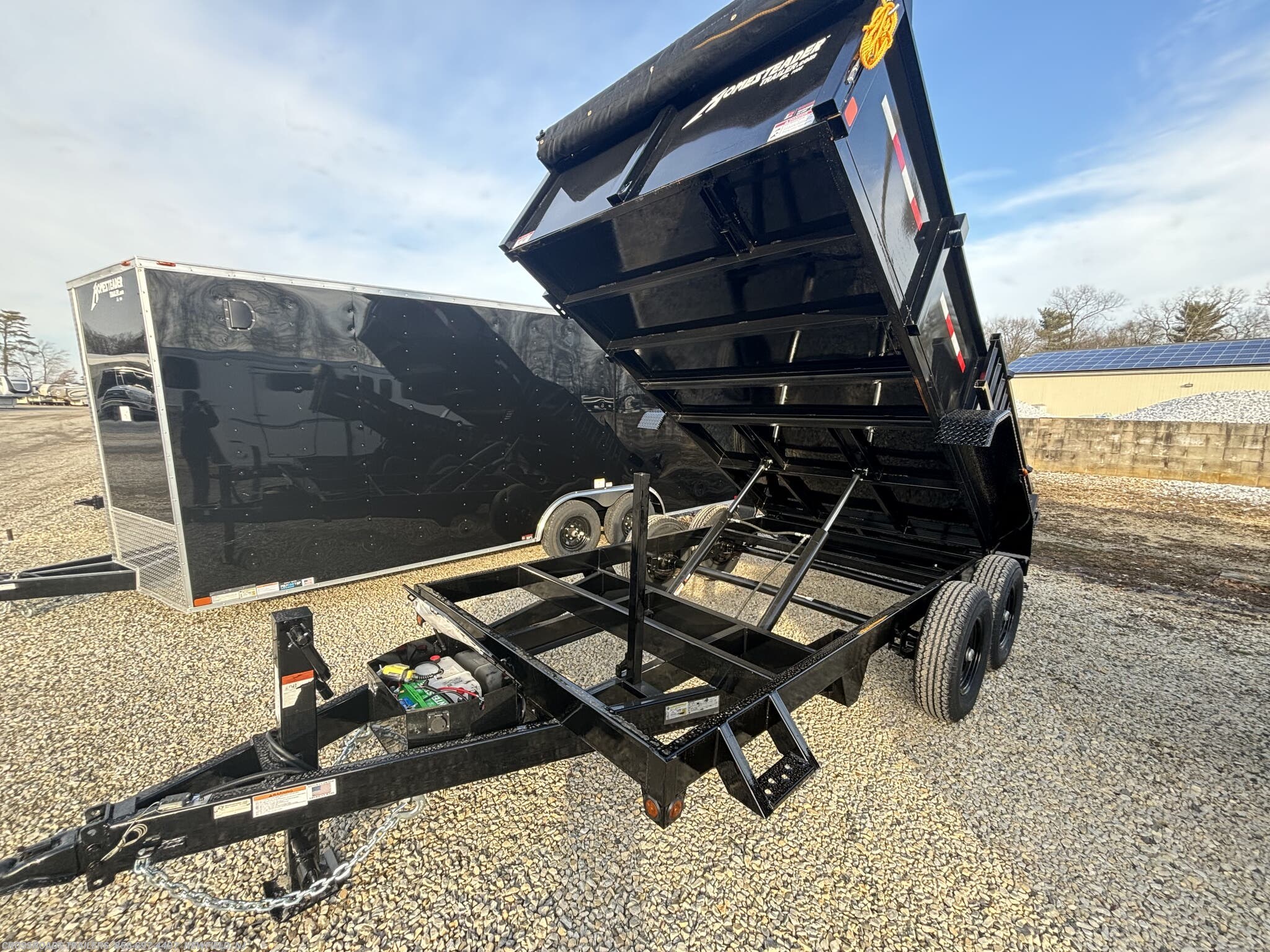 New 2026 Homesteader Dump Trailers 7x14HX available in Newfield, New Jersey