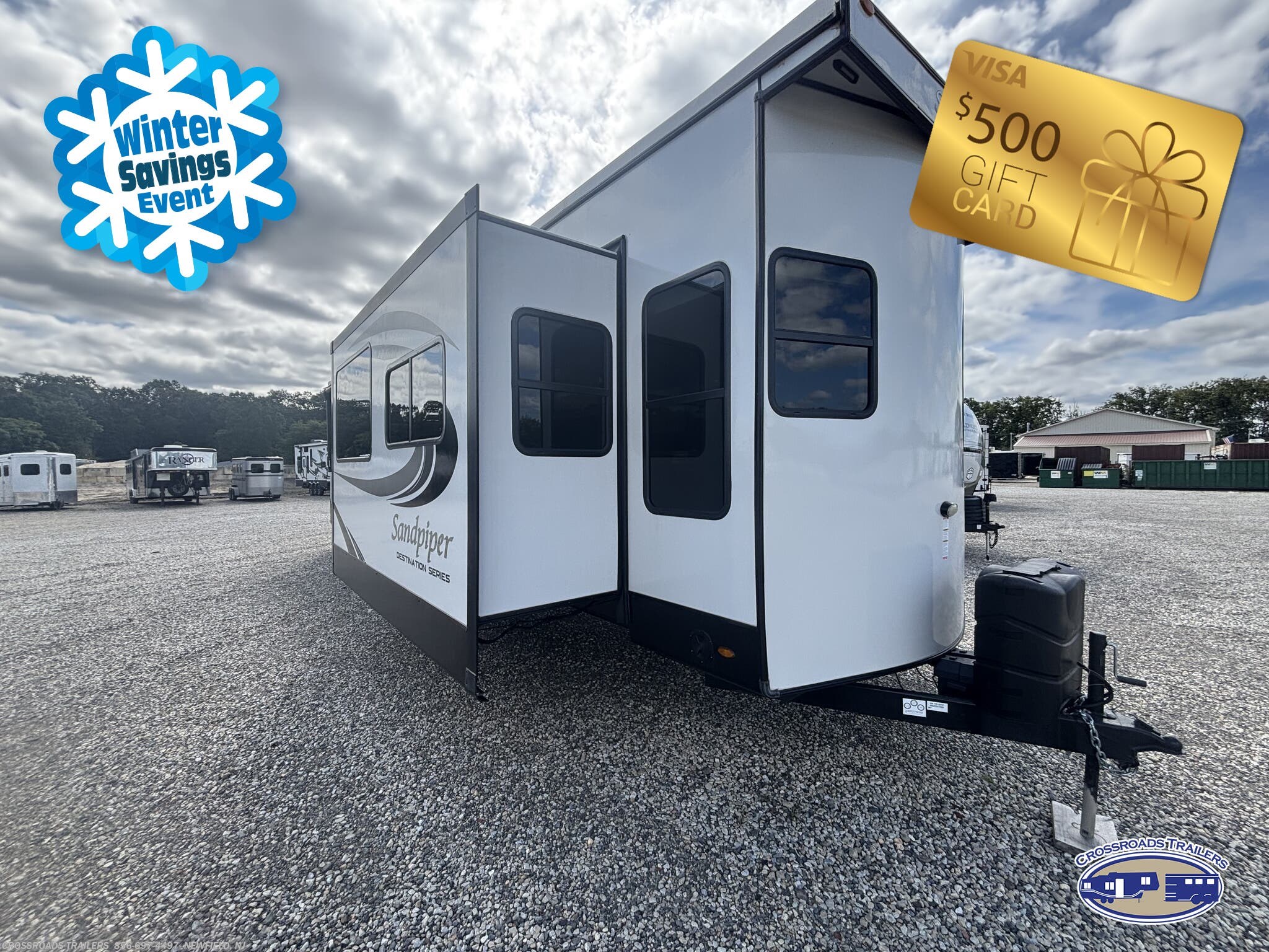 Used 2022 Forest River Sandpiper Destination 399LOFT available in Newfield, New Jersey